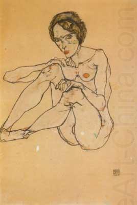 Egon Schiele Nude Woman (mk12) china oil painting image